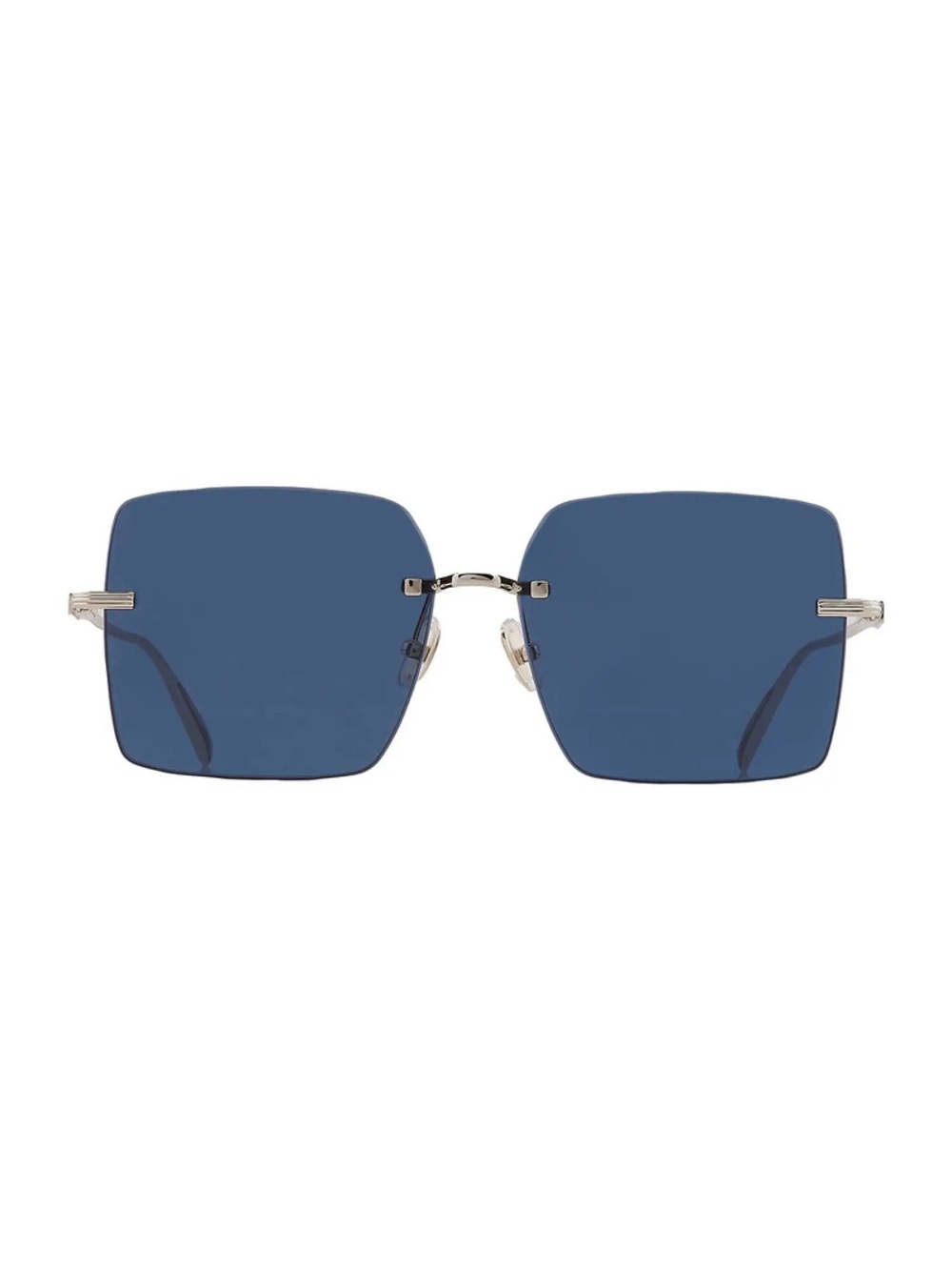 New Salvatore Ferragamo Sunglasses SF311S 743 Gold / Blue NWT - Picture 2 of 4